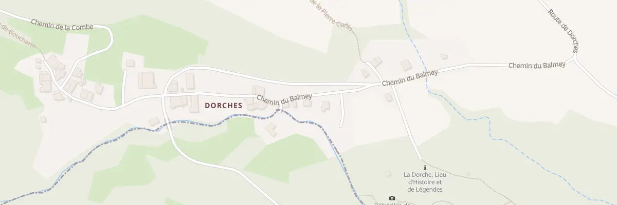Plan du 5 Che du Balmey à Chanay