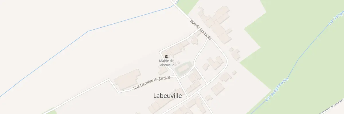 Plan du 1 Rue de l’Eglise à Labeuville