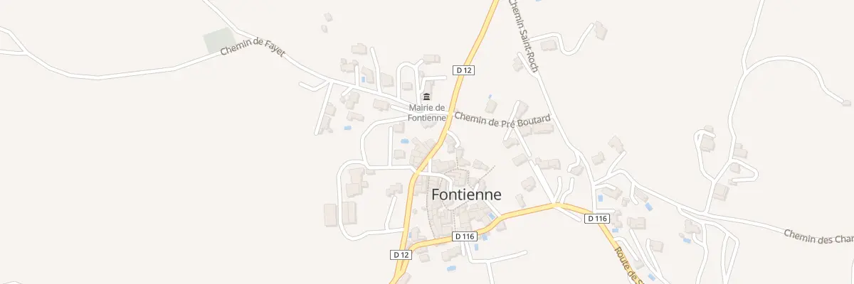 Plan du 7005 Le Village à Fontienne