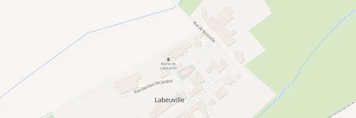 Plan du 4 Rue de la Prelle à Labeuville