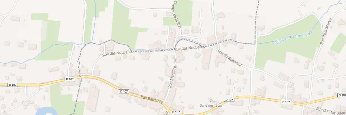 Plan du 17 Rue Mercière à Mesnay