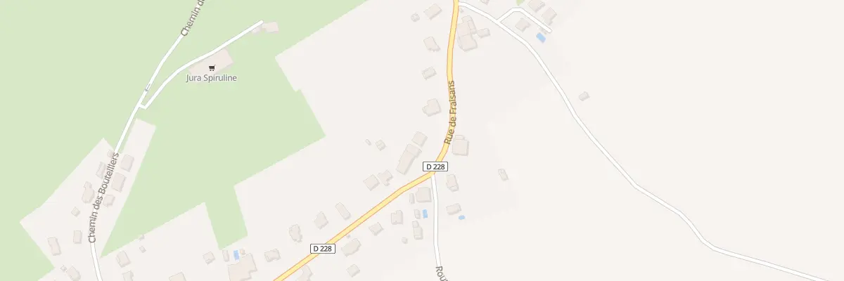 Plan du 34 Rue de Fraisans à Salans