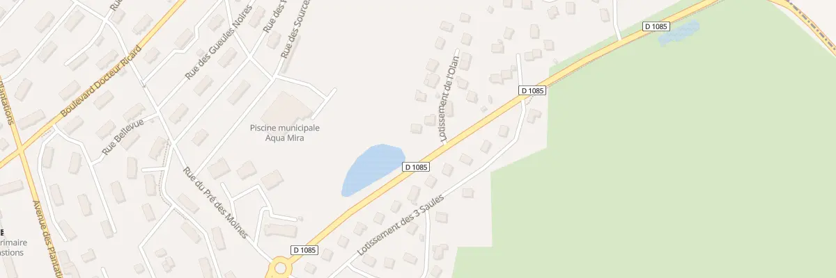 Plan du 2 Lot de l’Olan à La Mure