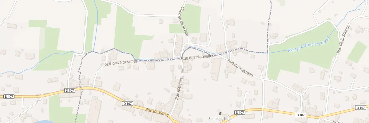 Plan du 36 Rue Mercière à Mesnay