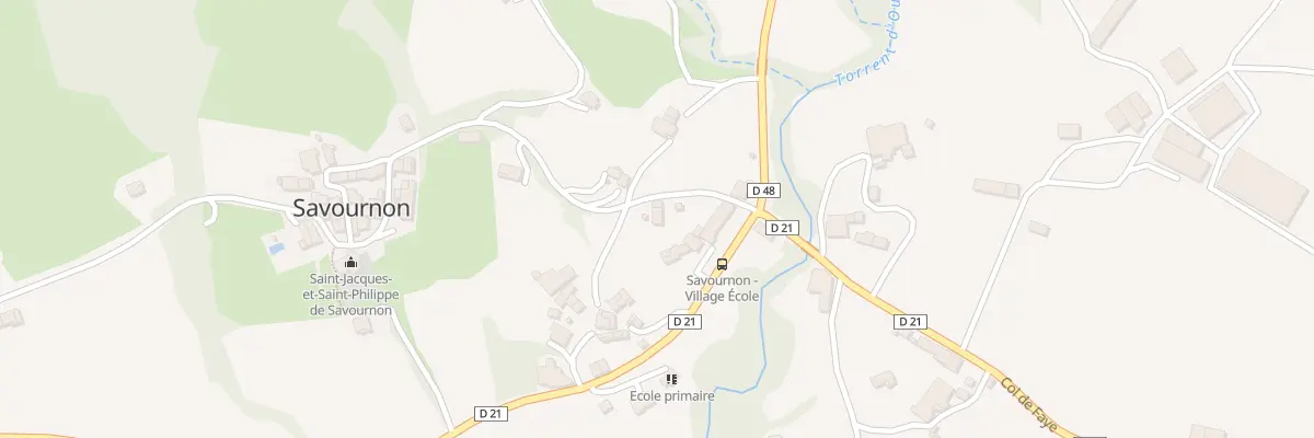 Plan du 5024 Les Barbes à Savournon