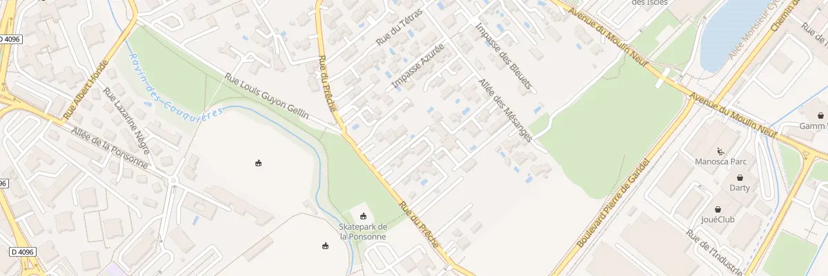 Plan du 359 Rue du Prêche à Manosque