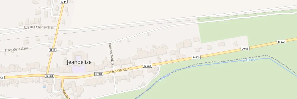 Plan du 69 Rue de Verdun à Jeandelize