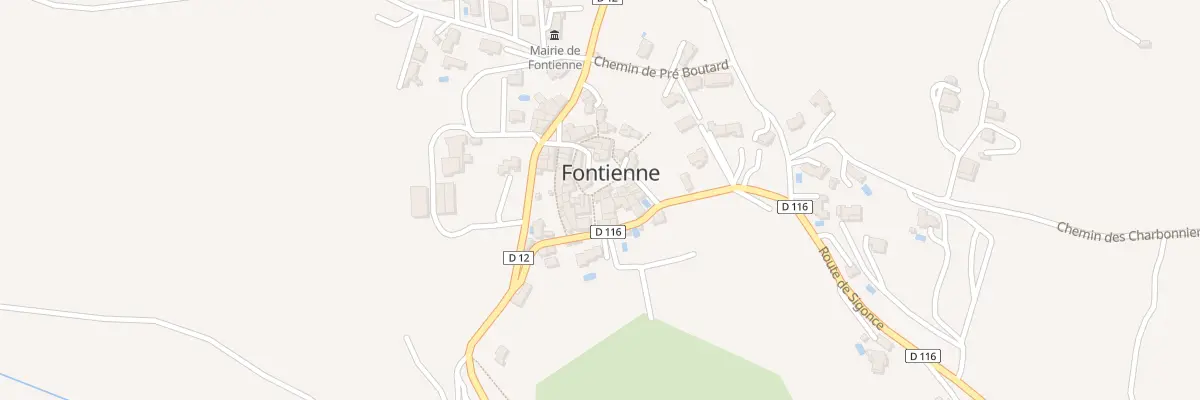 Plan du 7001 Le Village à Fontienne