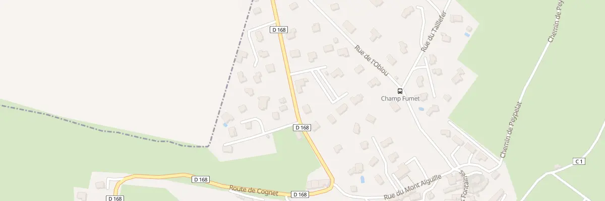 Plan du 52 Imp de l’Enclos à Ponsonnas