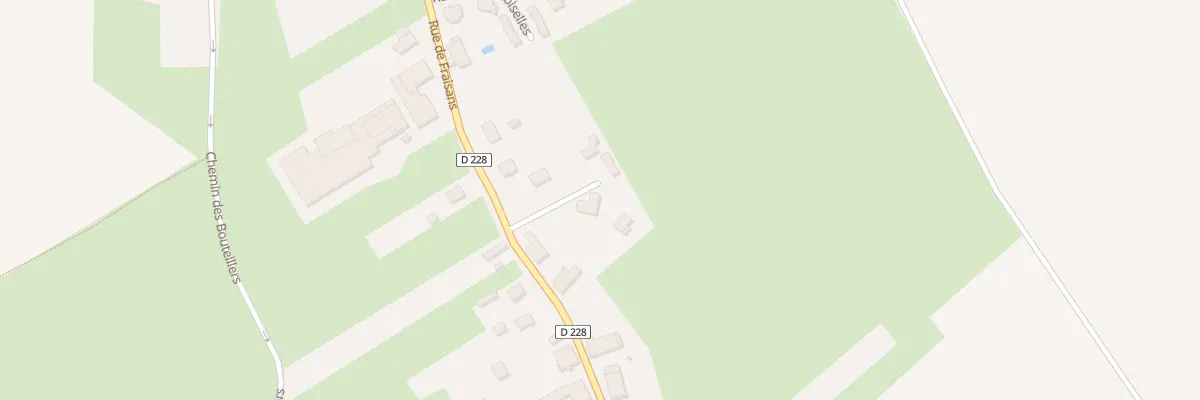 Plan du 13B Rue de Fraisans à Salans