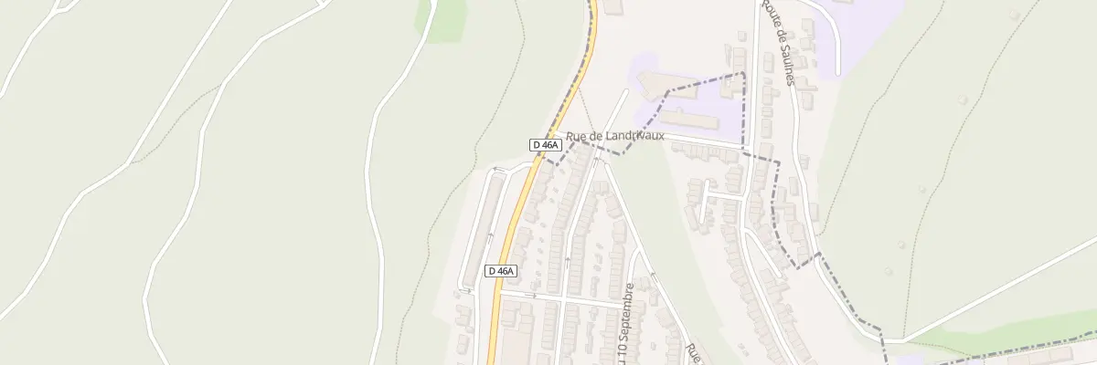 Plan du 132 Av du Luxembourg à Herserange