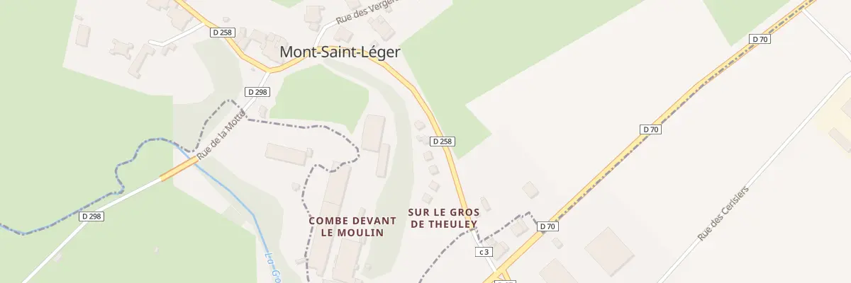 Plan du 4 Rue des Cites à Mont-Saint-Léger