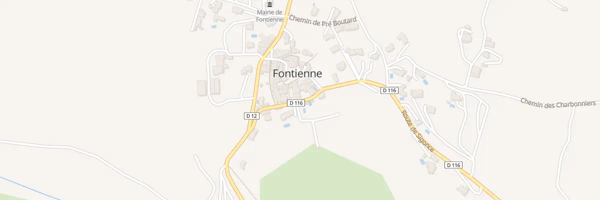 Plan du 5010 Le Village à Fontienne