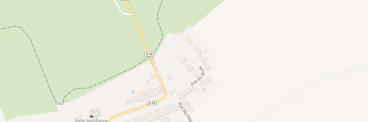Plan du 7 Rue de l’Ecole à Puxe