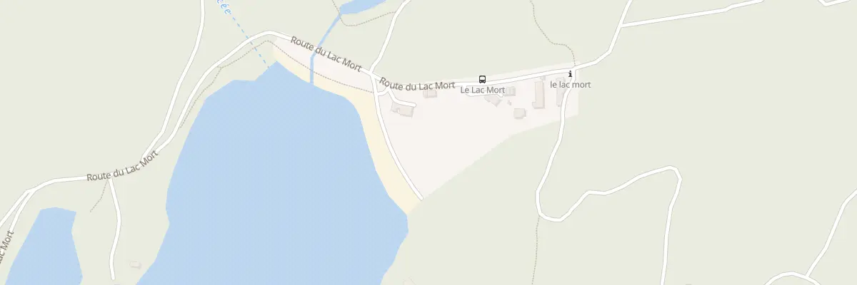 Plan du 6 Rte du Lac Mort à Laffrey