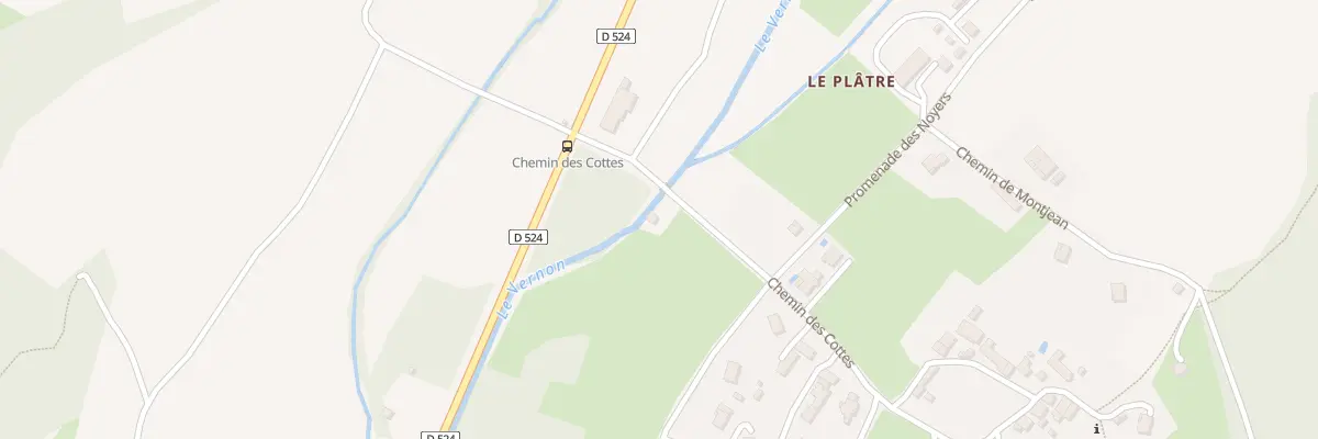 Plan du 78 Che des Cottes à Vaulnaveys-le-Bas
