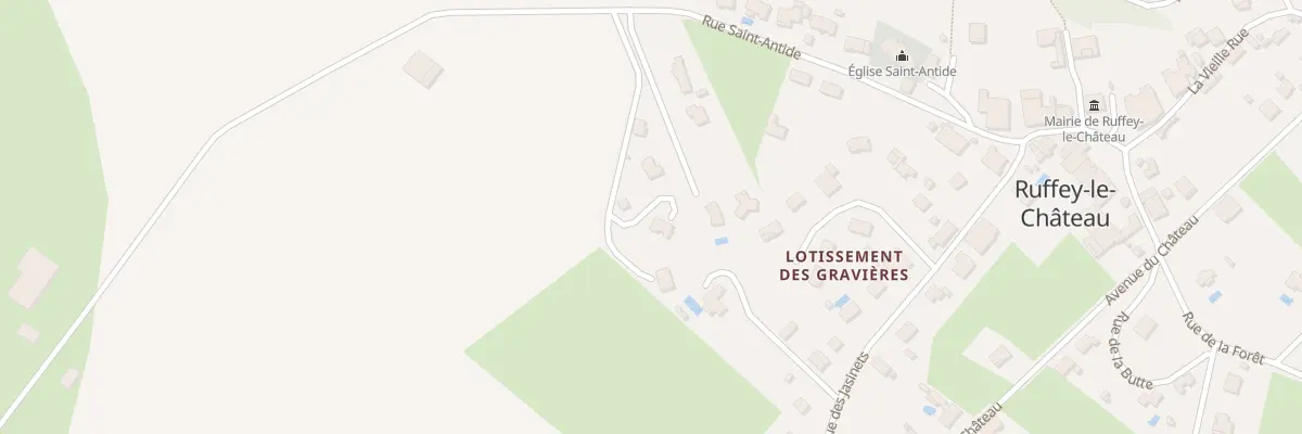 Plan du 5108 Aux Gravieres à Ruffey-le-Château
