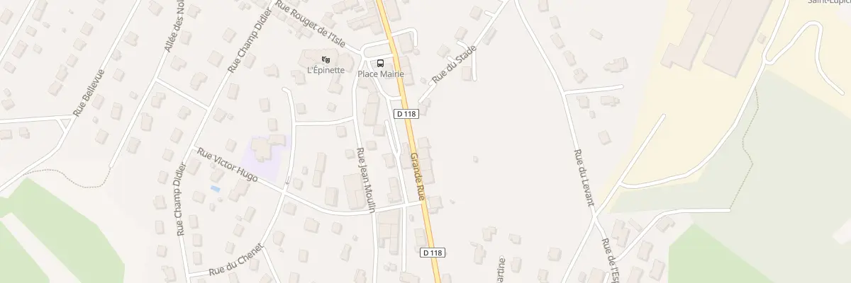 Plan du 31 Grande Rue Saint Lupicin à Coteaux du Lizon