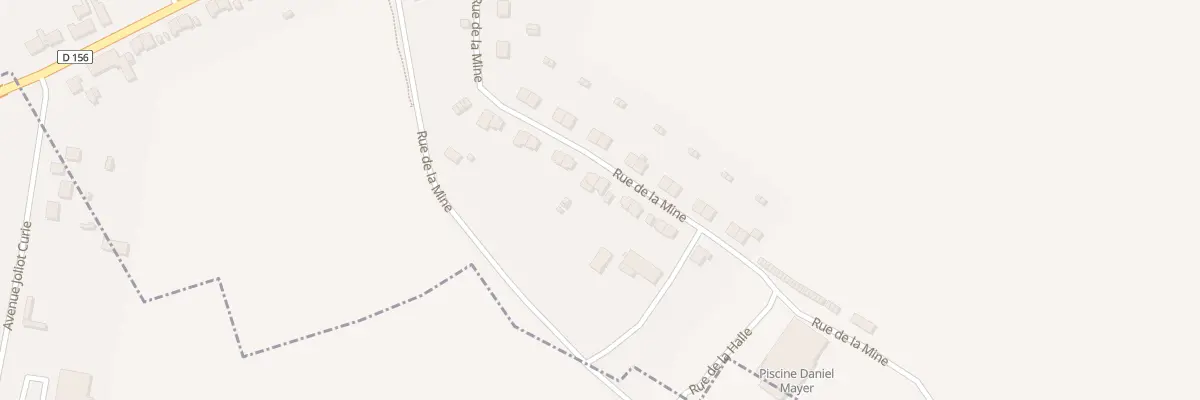 Plan du 61 Rue de la Mine à Landres