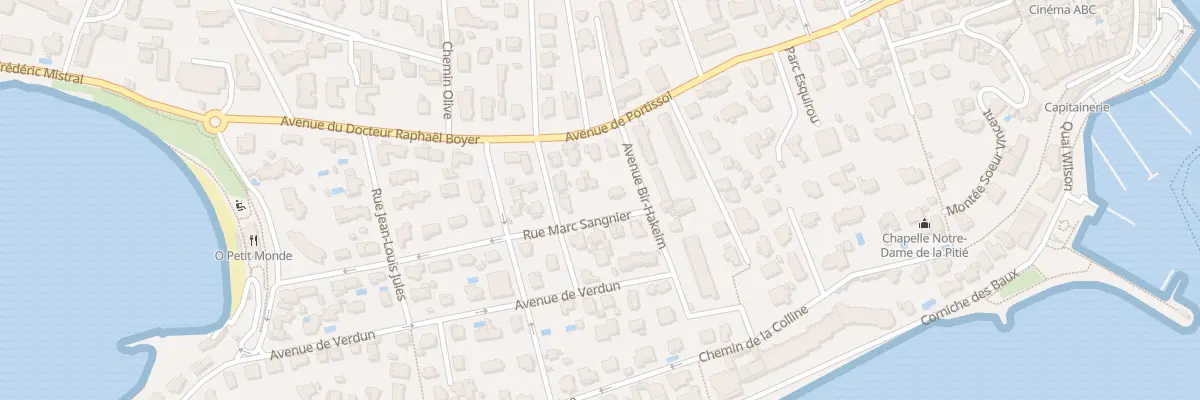 Plan du 30 Rue Marc Sangnier à Sanary-sur-Mer