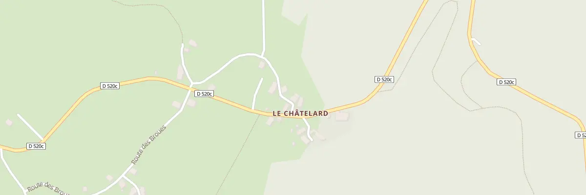 Plan du 20 Che du Fayet à Saint-Christophe-sur-Guiers