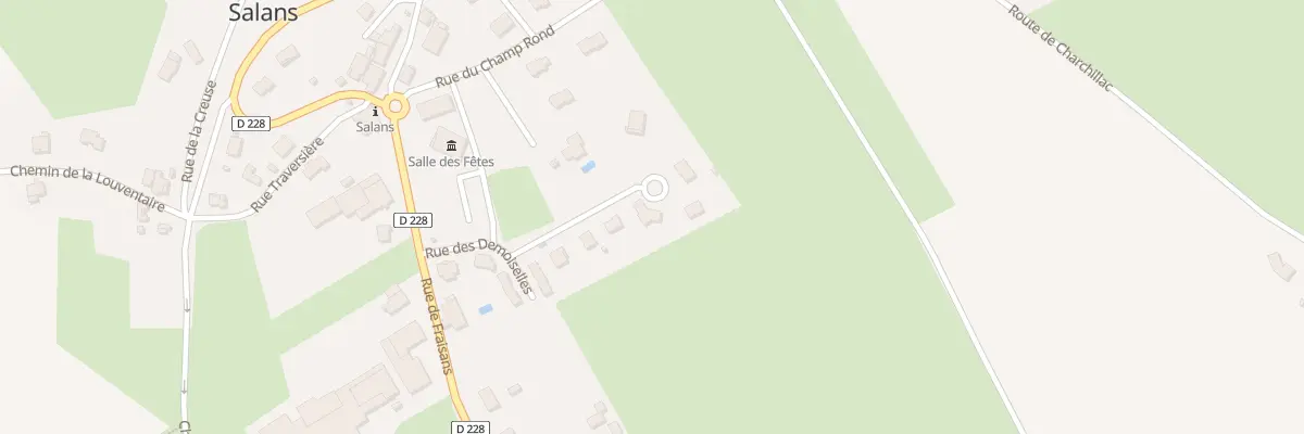 Plan du 8 Rue des Muriers à Salans