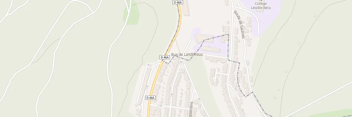 Plan du 135 Rue du Pré de Villers à Herserange
