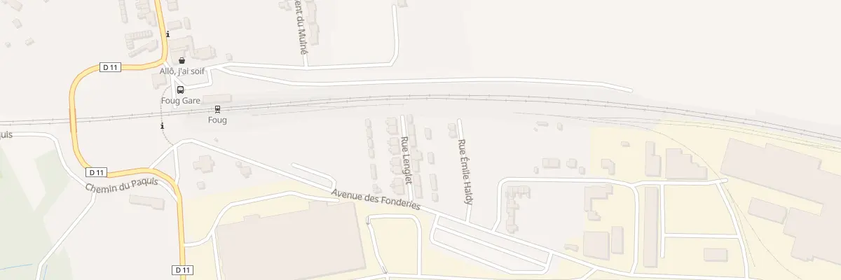 Plan du 10 Rue Lenglet à Foug