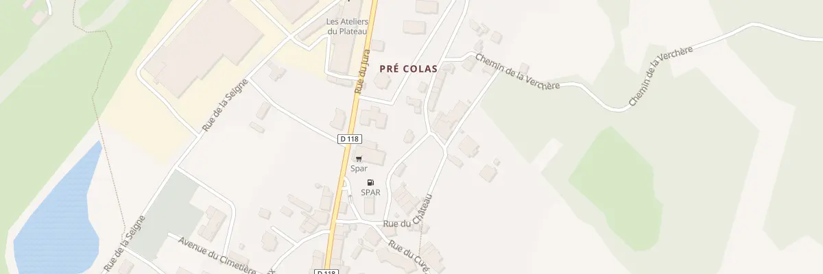Plan du 5 Rue de Ronchaud à Coteaux du Lizon