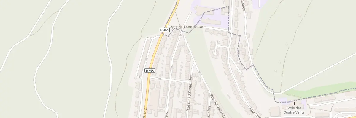 Plan du 52 Rue du Pré de Villers à Herserange
