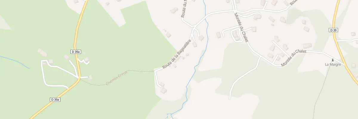 Plan du 5164 La Bageatiere à Lépin-le-Lac