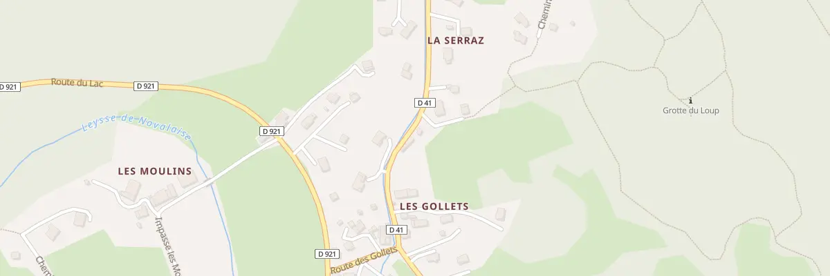 Plan du 20 Che de la Serraz à Nances