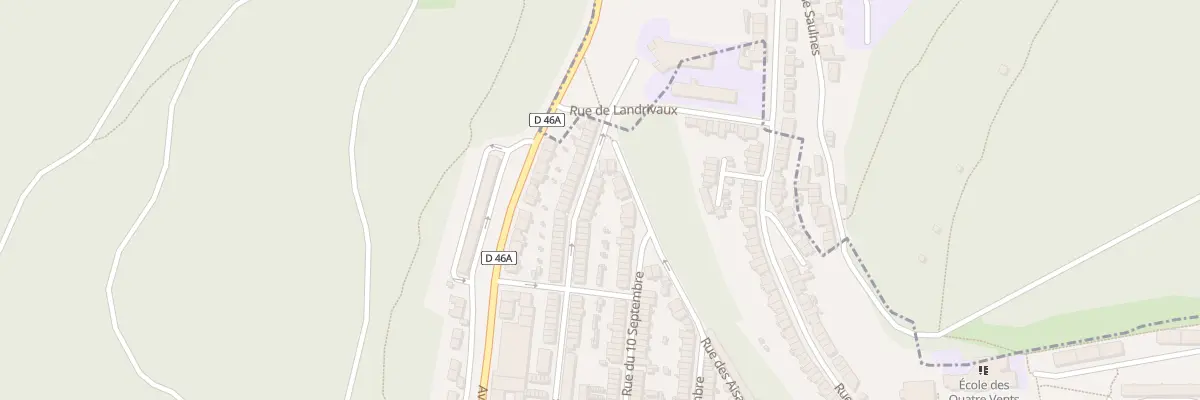 Plan du 58 Rue du Pré de Villers à Herserange