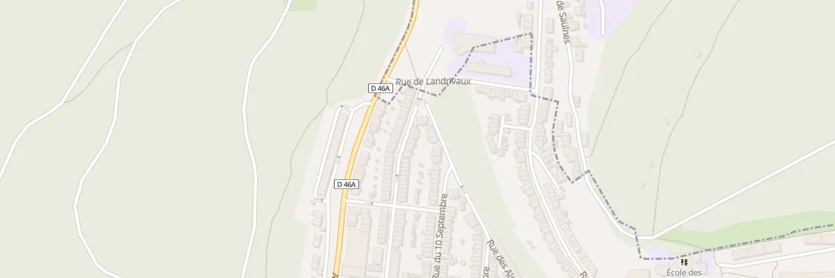 Plan du 60 Rue du Pré de Villers à Herserange