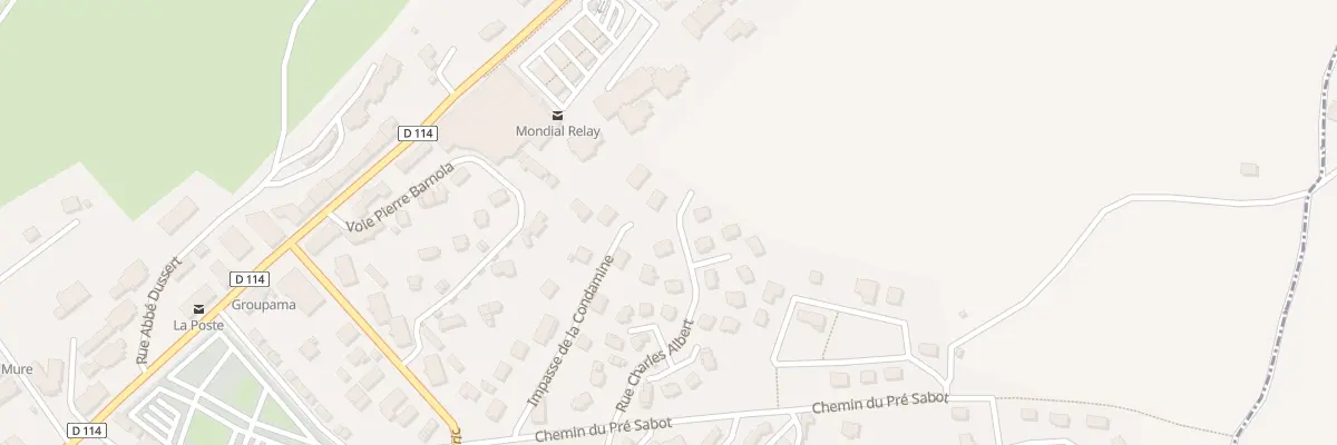Plan du 10 Rue Charles Albert à La Mure