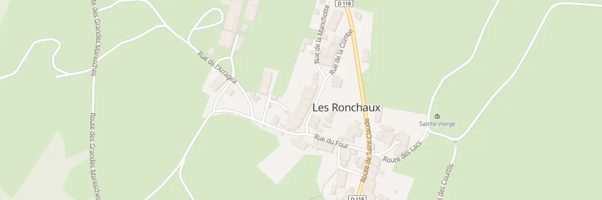 Plan du 45 Rue du Centre à Étival