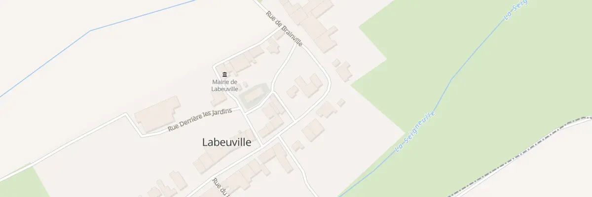 Plan du 40 Gr Grande Rue à Labeuville