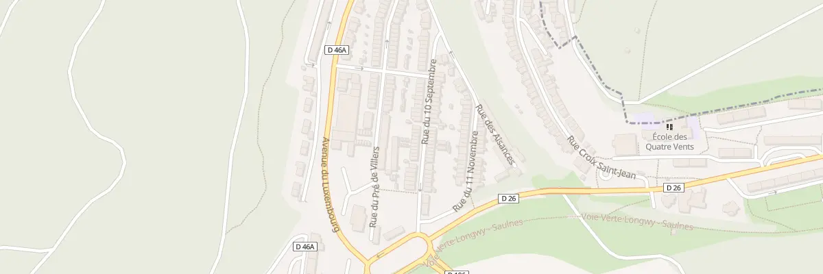 Plan du 29 Rue du 10 Septembre à Herserange
