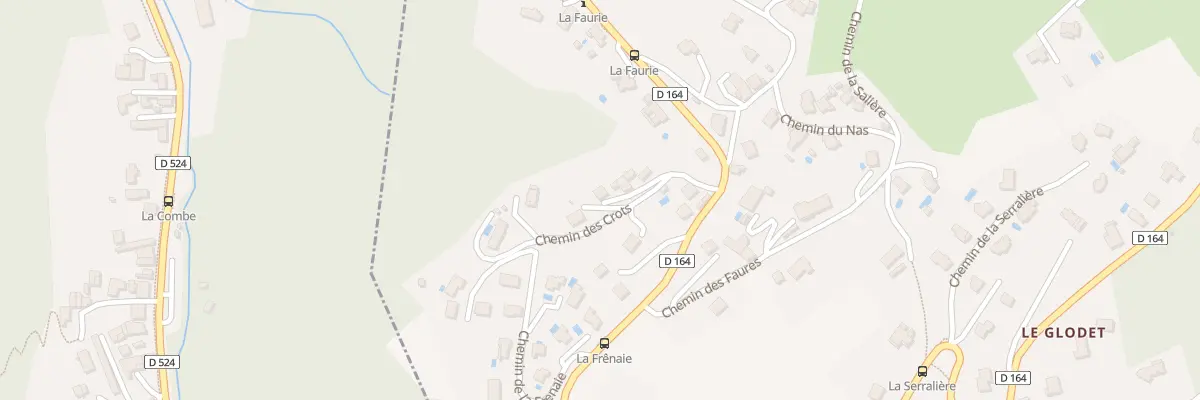 Plan du 104 Chem des Crots à Venon
