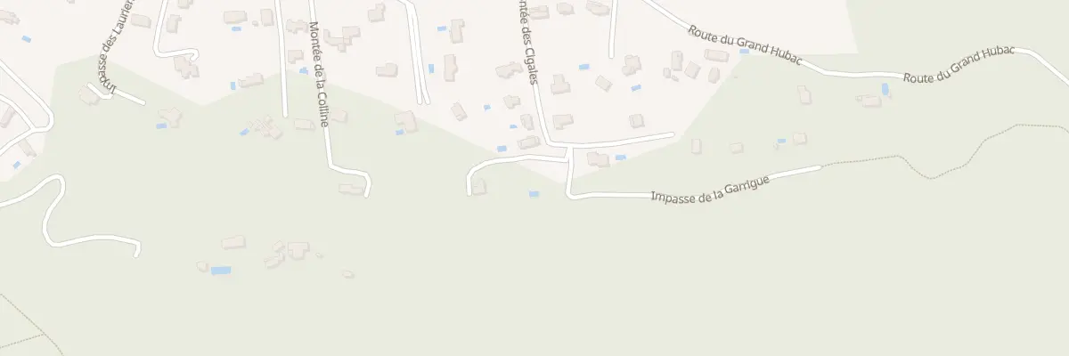 Plan du 2F Grand Hubac à Artigues