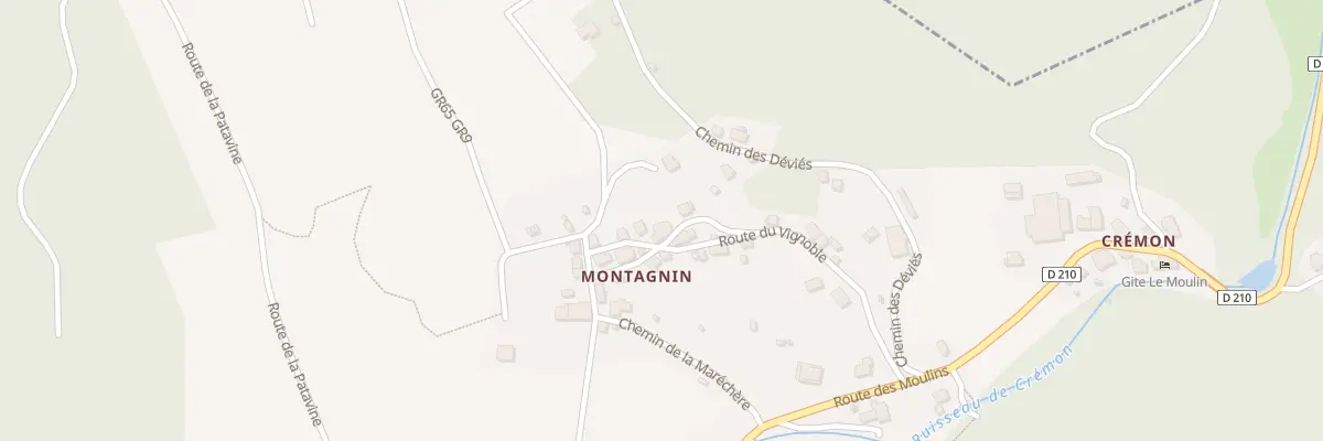 Plan du 369 Rte du Vignoble à Lucey