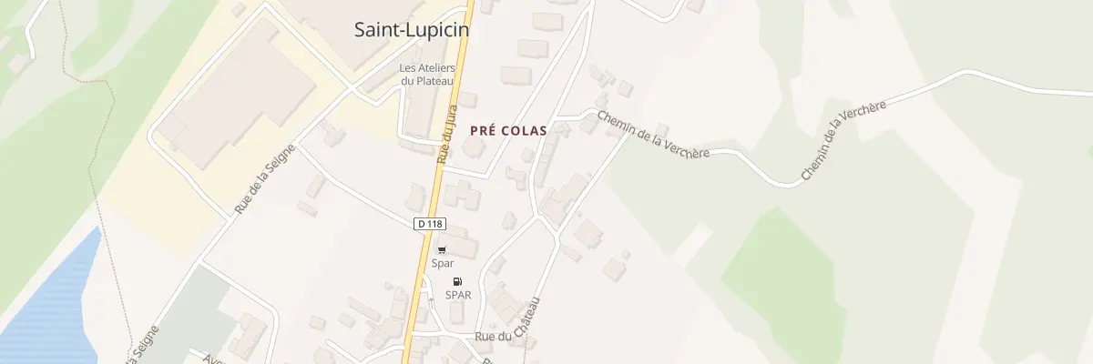 Plan du 8 Rue de Ronchaud à Coteaux du Lizon