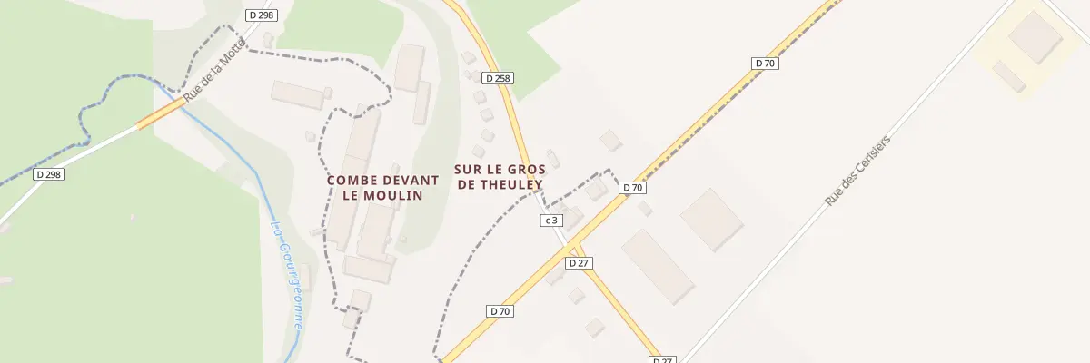 Plan du 1 Rue des Cites à Mont-Saint-Léger