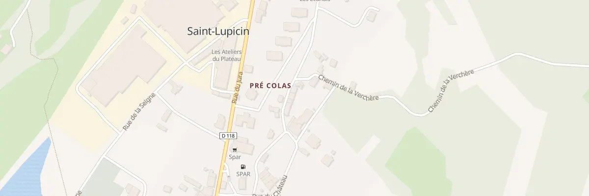Plan du 12 Rue de Ronchaud à Coteaux du Lizon