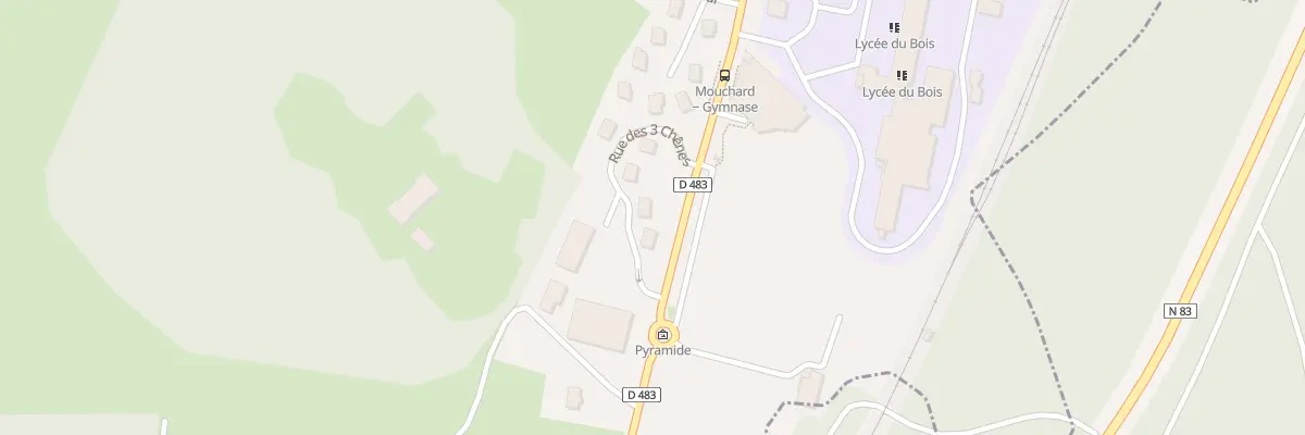 Plan du 5006 Les Varraches à Mouchard