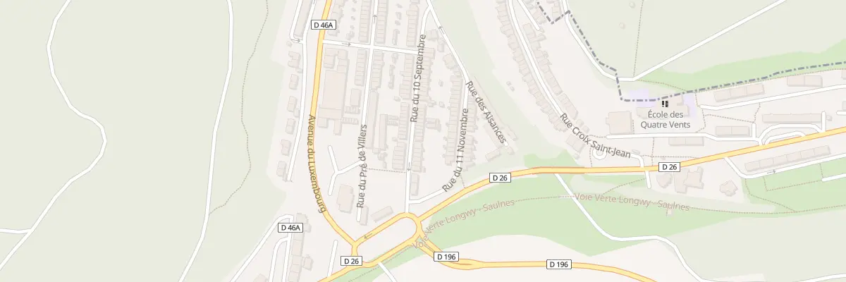 Plan du 18 Rue du 10 Septembre à Herserange