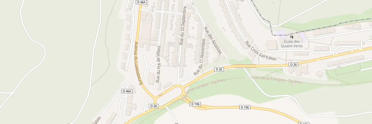 Plan du 8 Rue du 10 Septembre à Herserange