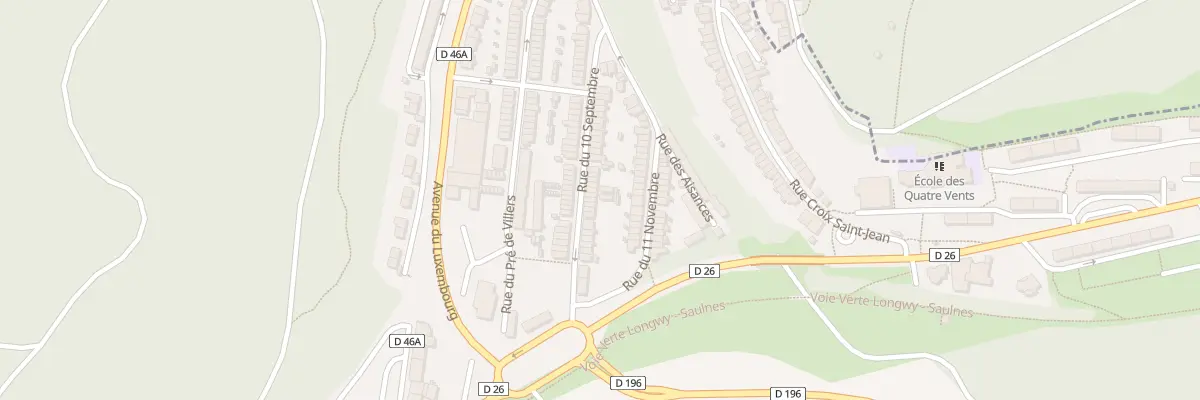 Plan du 26 Rue du 10 Septembre à Herserange