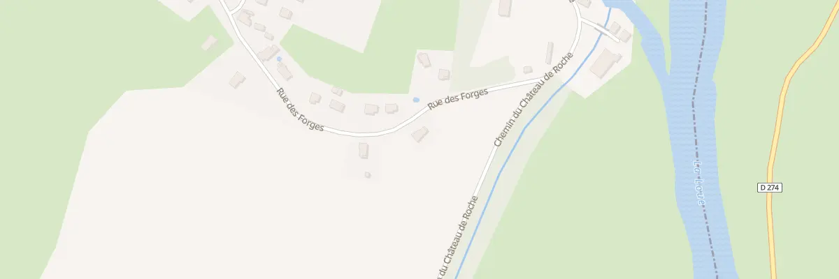 Plan du 36 Rue des Forges à Arc-et-Senans
