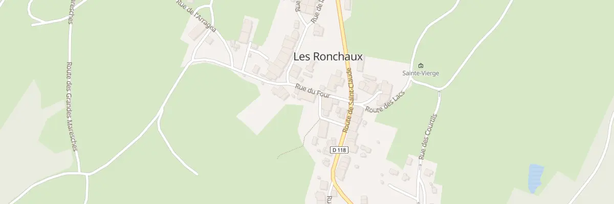 Plan du 40 Rue du Four à Étival